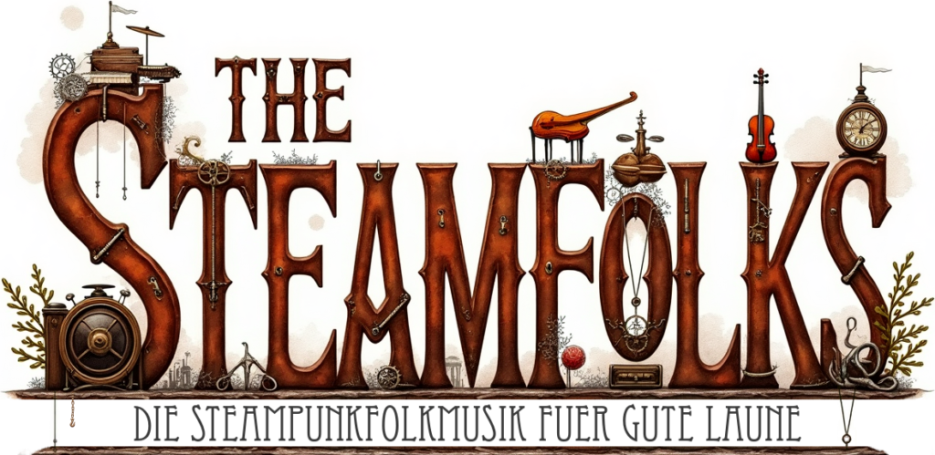 THE STEAMFOLKS
Die Steampunkfolkmusik für gute Laune
